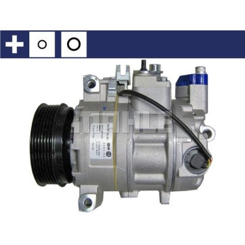 Compresor climatizare Audi A4 2000-2004, A4 2004-2007, A4 1994-2000, A6/A6 Allroad 2004-2012, Diametru rola (mm): 100, MAHLE ACP44000S
