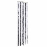 Cumpara ieftin Perdea pentru insecte, gri si alb, 56x200 cm, Chenille