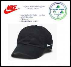 In Stoc! Sapca Nike Heritage - Reglabila - Bumbac - Cod 102699x foto