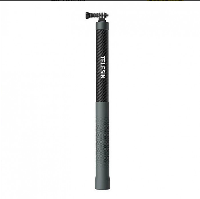 Selfie-Stick din fibra de carbon TELESIN gp-mnp-300-3