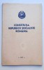 CONSTITUTIA REPUBLICII SOCIALISTE ROMANIA - 1975