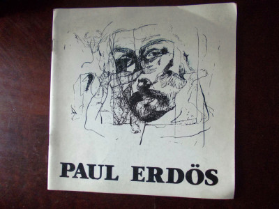 Paul Erdos- Catalog expozitie retorspectiva, 1989- 6b foto