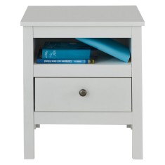 Noptiera DTD alb Olje 47x35x52 cm