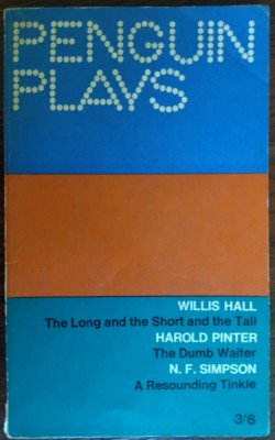 3 PENGUIN PLAYS by WILLIS HALL / HAROLD PINTER / N.F. SIMPSON [LB ENGLEZA/1965] foto