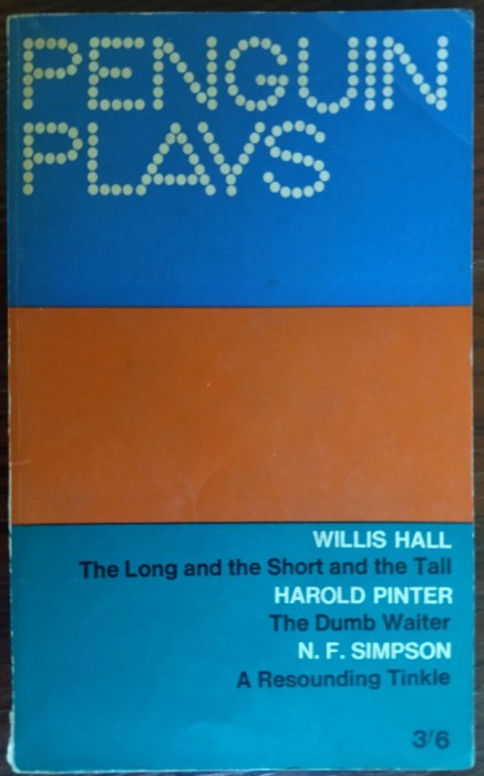 3 PENGUIN PLAYS by WILLIS HALL / HAROLD PINTER / N.F. SIMPSON [LB ENGLEZA/1965]