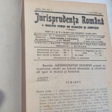 LOT 4 CARTI JURISPRUDENTA ROMANA-ANII 1920,1925,1927,1928 SI 1930 X2.