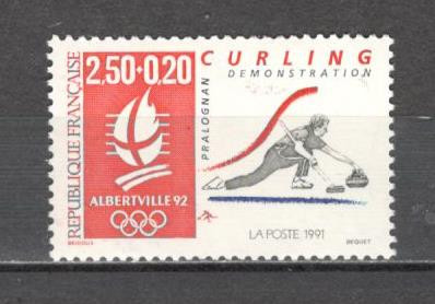 Franta.1991 Olimpiada de iarna ALBERTVILLE XF.588