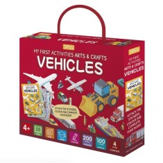 Primul set de arta &amp; lucru manual - Vehicule PlayLearn Toys