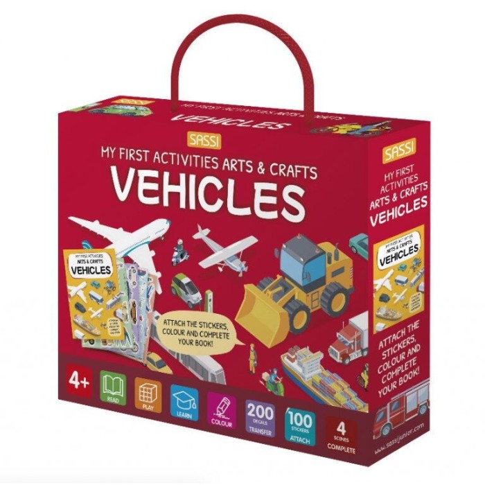 Primul set de arta &amp; lucru manual - Vehicule