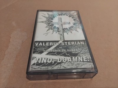 Caseta audio Valeriu Sterian - Vino Doamne!, rara foto