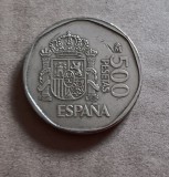 C50 - Moneda foarte veche - Spania ante euro - 500 pesetas - 1987