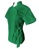Halat Medical Pe Stil, Verde Conex cu Elastan, Model Andreea - XS