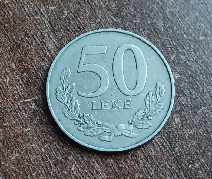 C50 - Moneda foarte veche - Albania - 50 leke - 1996