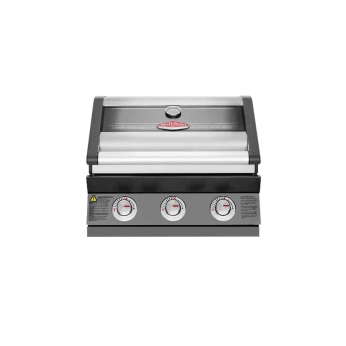 Gratar &icirc;ncorporabil pe gaz 3 arzatoare - butelie/retea Discovery 1600E, BeefEater Essential GrillCooking