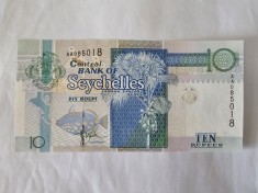Seychelles 10 Rupees 2013 Noua foto