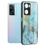 Cumpara ieftin Husa pentru Oppo A57 4G / A57s / OnePlus Nord N20 SE, Techsuit Glaze Series, Blue Ocean