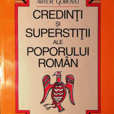 CREDINȚI ȘI SUPERSTIȚII ALE POPORULUI ROMÂN - ARTUR GOROVEI