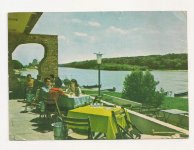 F2 - Carte Postala - Calarasi, Restaurant Pescarus, circulata 1977 foto