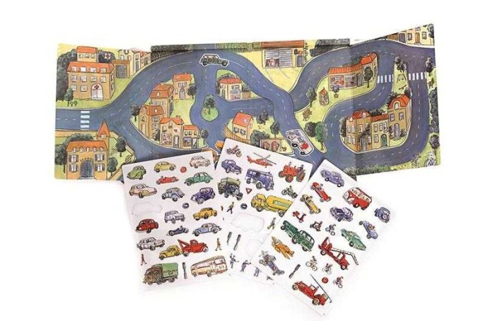 Orasul cu masini set magnetic