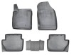 Covorase Cauciuc Tip Tavita Ford EcoSport, Protectie Tunel Spate, Negre, ALM