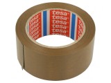 Bandă Adezivă Maro 66m x 50mm Cauciuc Natural