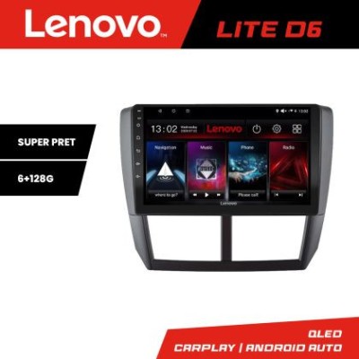 Navigatie Subaru Forester 2007-2013 Lenovo Kit-SU01 8 core 6+128 GB Android Waze USB Navigatie Internet Youtube Radio CarStore Technology foto