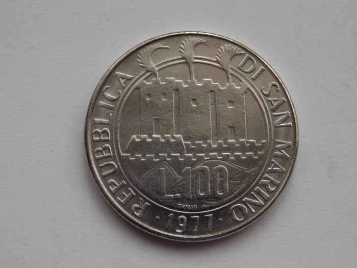 100 LIRE 1977 SAN MARINO-UNC