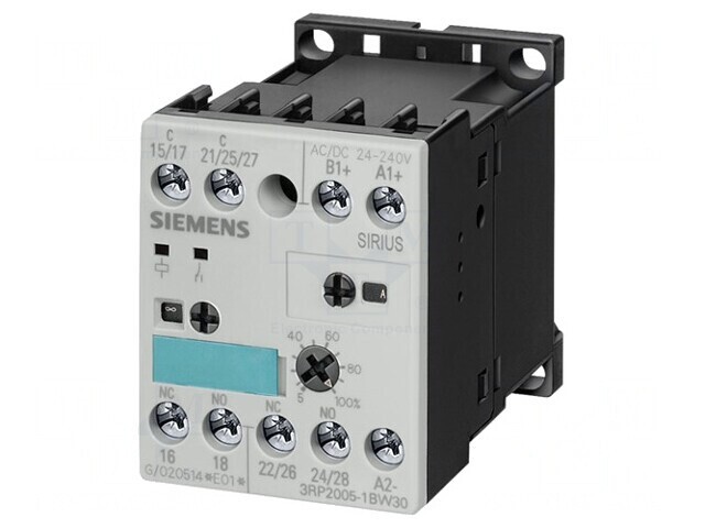 Timer SPDT 24-240VAC 24VDC 0.05s-100h 3A