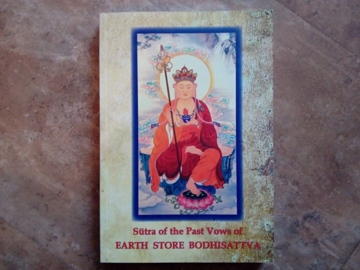 Sutra Of The Past Vows Of Earth Store Bodhisattva