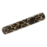 Clamă de păr cu model leopard, 9 cm, maro, CMCLASS