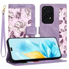 Husa personalizata fete Honor 200 Lite Techsuit FlipCraft, mov foto