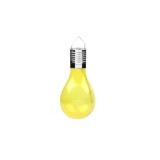 Luminiță Solară Decorativă LED eMazing, Suspendată &icirc;n Formă de Bec, pentru Exterior, IP65, Ultron Galben