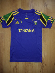 Tricou fotbal Adidas marimea 8 ani foto