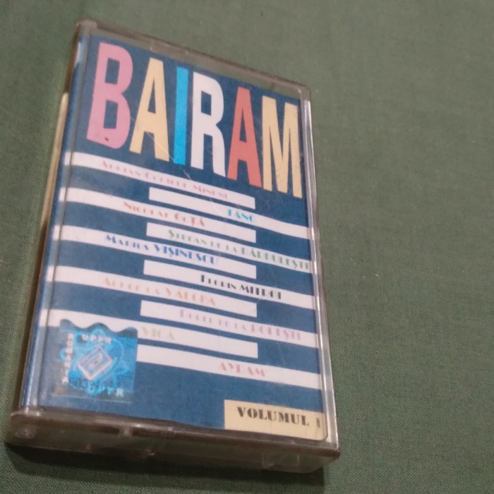 CASETA AUDIO MANELE BAIRAM VOL 1 RARA!!ORIGINALA