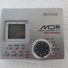 Walkman Aiwa minidisc recorder AM-F5 model rar de colectie