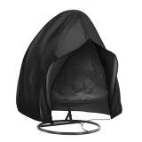 Cumpara ieftin Husa de protectie pentru scaun dublu suspendat, negru, Kryto 200x230 cm