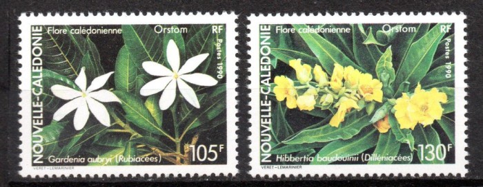 NOUA CALEDONIE 1990, Flora, serie neuzată, MNH