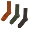 șosete Bărbați, Fancy, Ribbed, Set 3 Perechi, Multicolor, Mărime 41-46, Oem