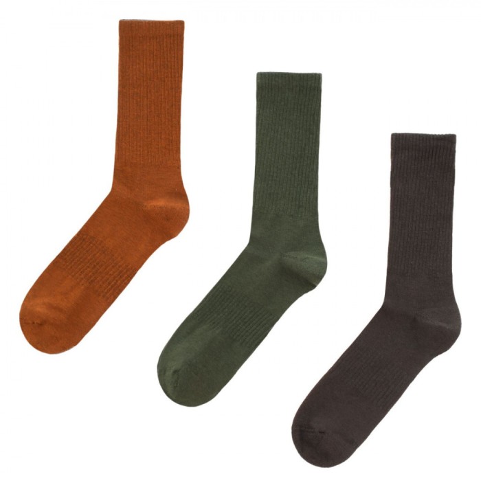 șosete Bărbați, Fancy, Ribbed, Set 3 Perechi, Multicolor, Mărime 41-46