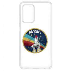 Husa Samsung Galaxy A73 5G Silicon Transparenta Model Nasa Sticker foto