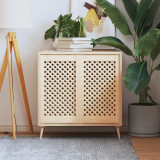 vidaXL Uși de dulap cu zăbrele 2 buc. 39,5x69 cm, lemn masiv de pin 372793