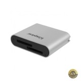 Cititor Card USB-C Kingston Workflow Dual SD Gri WFS-SD