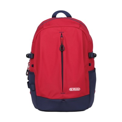 RUCSAC SPORT, DIMENSIUNE 31X16X44CM, ROSU/ALBASTRU foto