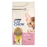 CAT CHOW Junior, Pui, hrană uscată pentru pisici, 1.5kg, Purina