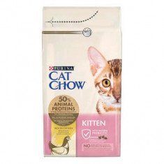 CAT CHOW Junior, Pui, hrană uscată pentru pisici, 1.5kg