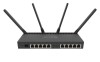 Router 10 x Gigabit, 1 x SFP+ 10Gbps,PoE IN/OUT, RouterOS L5, Wi-Fi - Mikrotik RB4011iGS+5HacQ2HnD-IN
