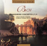Johann Sebastian Bach, Slovak Chamber Orchestra , Conductor Bohdan Warchal - Brandenburg Concertos 4, 5, 6, CD