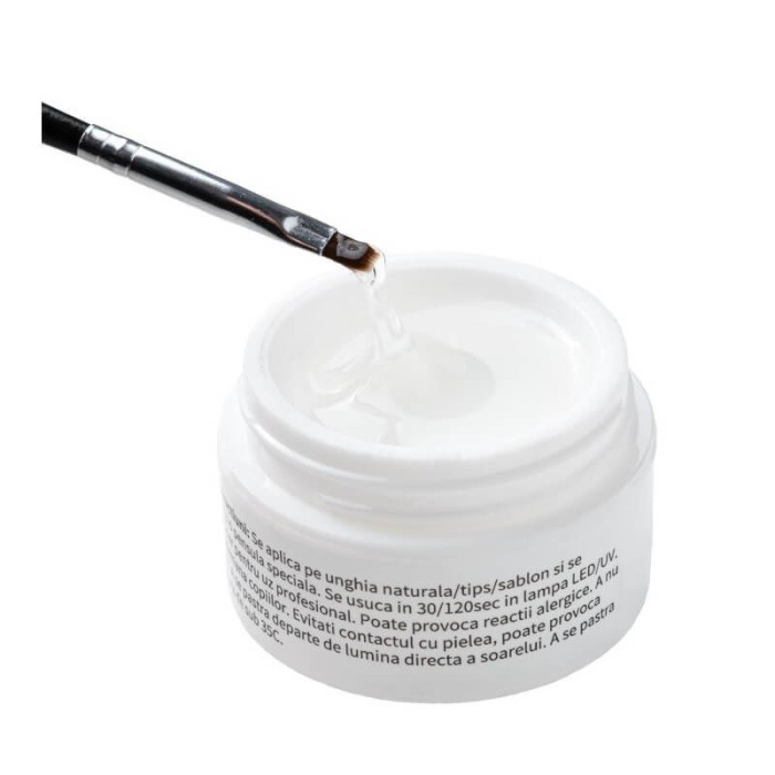 Gel constructie unghii 3 in 1 Cover Transparent 15ml