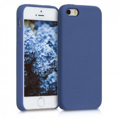 Husa pentru Apple iPhone 5 / iPhone 5s / iPhone SE, Silicon, Albastru, 42766.145