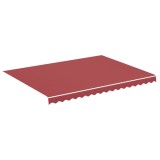 Cumpara ieftin Panza de rezerva copertina, rosu visiniu, 400x300 cm, poliester